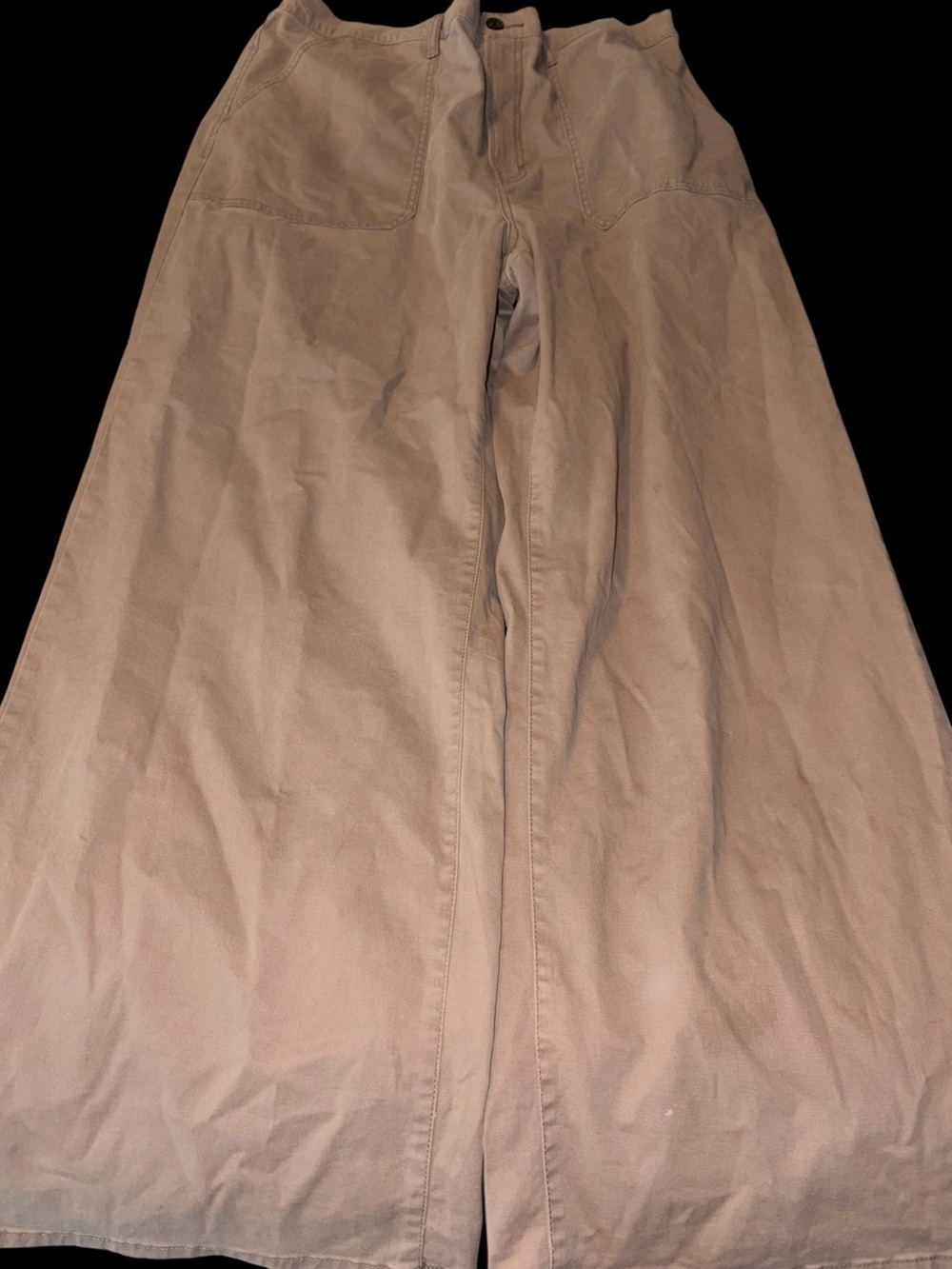 a.n.a Wide Leg Pants in Brown